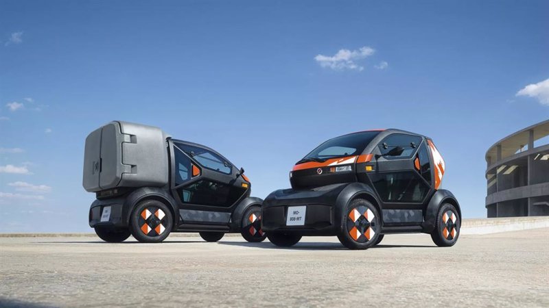 Mobilize (Renault) introduce Duo y Bento, dos nuevos vehículos eléctricos compactos, que tienen una autonomía de 160 kilómetros.